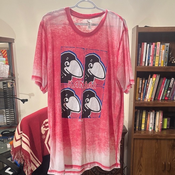 Bella Canvas Other - Kansas Jayhawks “Kansas” Album Cover Long Soft-Tee